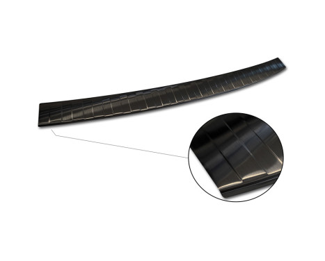 Black stainless steel bumper protector suitable for Ford Tourneo Connect/Transit Connect 2014-2017 & FL 201, Image 5