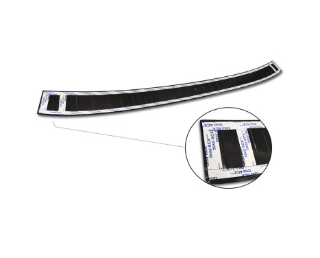 Black stainless steel bumper protector suitable for Ford Tourneo Connect/Transit Connect 2014-2017 & FL 201, Image 6