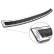 Black stainless steel bumper protector suitable for Jaguar F-Pace 2016- 'Ribs', Thumbnail 7