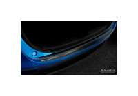 Black stainless steel bumper protector suitable for Kia XCeed 2019-