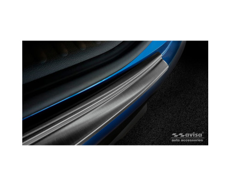 Black stainless steel bumper protector suitable for Kia XCeed 2019-, Image 2