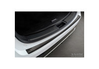 Black stainless steel bumper protector suitable for Lexus NX II 2021- 'Lines'