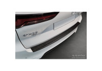 Black stainless steel bumper protector suitable for Mazda CX-60 2022- 'Ribs'