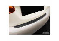 Black stainless steel bumper protector suitable for Mercedes A-Class W177 Sedan 9/2018- 'Ribs'