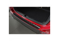 Black stainless steel bumper protector suitable for Mercedes GLA-Class II H247 2020- 'Ribs'