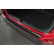 Black stainless steel bumper protector suitable for Mercedes GLA-Class II H247 2020- 'Ribs'