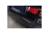 Black stainless steel bumper protector suitable for Mercedes GLC (X253) 2015-2019 & Facelift 2019- 'STRONG