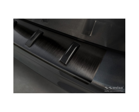 Black stainless steel bumper protector suitable for Mercedes Vito / V-Class 2014-2019 & Facelift 2019- (ac, Image 5