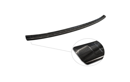 Black stainless steel bumper protector suitable for Mitsubishi Eclipse Cross PHEV Facelift 2021-, Image 4
