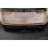 Black stainless steel bumper protector suitable for Nissan Ariya 2022- 'Ribs', Thumbnail 3