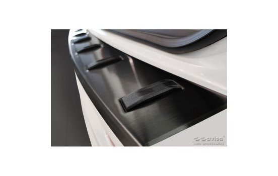 Black stainless steel bumper protector suitable for Peugeot 308 SW II 2013-2017 & Facelift 2017-2021 'STRON, Image 4