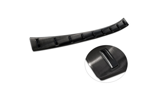 Black stainless steel bumper protector suitable for Peugeot 308 SW II 2013-2017 & Facelift 2017-2021 'STRON, Image 7