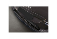 Black stainless steel bumper protector suitable for Renault Grand Scenic 2009-2013 & FL 2013-2016 'Ribs'