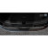 Black stainless steel bumper protector suitable for Seat Ateca 2016- 'Ribs', Thumbnail 3