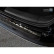 Black stainless steel bumper protector suitable for Seat Ateca 2016- 'Ribs', Thumbnail 5