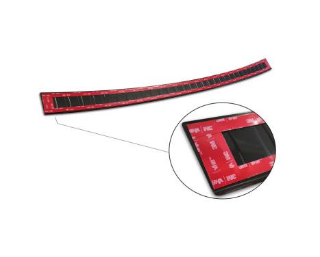 Black stainless steel bumper protector suitable for Suzuki Vitara II 2015-2018 & FL 2018- incl. Hybrid 'Rib, Image 6