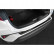 Black stainless steel bumper protector suitable for Toyota C-HR 2016- 'Ribs'