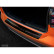 Black stainless steel bumper protector suitable for Volkswagen T-Cross 2019- 'Ribs'