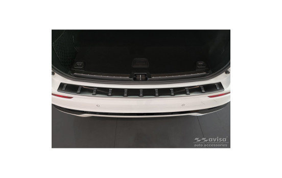 Black stainless steel bumper protector suitable for Volvo XC60 II 2017-2021 & Facelift 2021- (incl. R-Design), Image 2