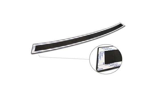Black stainless steel bumper protector suitable for VW Transporter T5 2003-2015 (all) & T6 2015- / FL 2019, Image 6