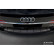 Black Stainless Steel Rear Bumper Protector Audi A6 (C8) Avant incl. S-Line 2023- 'STRONG EDITION'