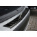 Black stainless steel rear bumper protector BMW X1 (F48) Facelift 2015- 'RIbs'