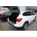 Black stainless steel rear bumper protector BMW X1 (F48) Facelift 2015- 'RIbs', Thumbnail 2