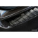 Black stainless steel rear bumper protector Fiat Tipo Sedan 2016- 'Ribs', Thumbnail 4