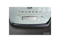 Black Stainless Steel Rear Bumper Protector Fits Ford Tourneo Courier II / Transit Courier II 2023-