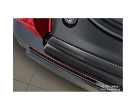 Black Stainless Steel Rear Bumper Protector Fits Honda CR-V VI 2023-, Image 2