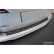 Black Stainless Steel Rear Bumper Protector Fits Skoda Kamiq Facelift 2023- 'Ribs'
