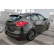 Black stainless steel rear bumper protector Ford Focus III HB Facelift 2014-2018 & Fiesta 2017-2023, Thumbnail 5