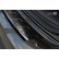 Black stainless steel rear bumper protector Nissan Qashqai II 2014-2017 'Ribs', Thumbnail 2