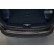 Black stainless steel rear bumper protector Nissan Qashqai II 2014-2017 'Ribs', Thumbnail 3