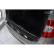 Black stainless steel rear bumper protector Skoda Superb Kombi 2013-2015 'Ribs'