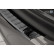 Black stainless steel rear bumper protector Skoda Superb Kombi 2013-2015 'Ribs', Thumbnail 3