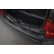 Black Stainless Steel Rear Bumper Protector suitable for Dacia Jogger 2022- 'Ribs'