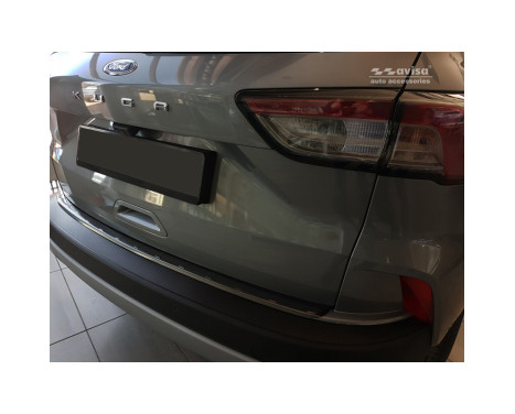 Black Stainless Steel Rear Bumper Protector suitable for Ford Kuga III Titanium/Trend/Cool+Connect 2019- excl. S, Image 3