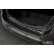 Black Stainless Steel Rear Bumper Protector suitable for Ford Mondeo V Hatchback/Sedan 2014-2019 & FL 2019- 'Rib, Thumbnail 3