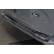 Black stainless steel rear bumper protector suitable for Ford Transit Custom 2023 - 'Ribs'