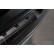 Black Stainless Steel Rear Bumper Protector suitable for Hyundai Bayon 2021- 'Ribs', Thumbnail 5