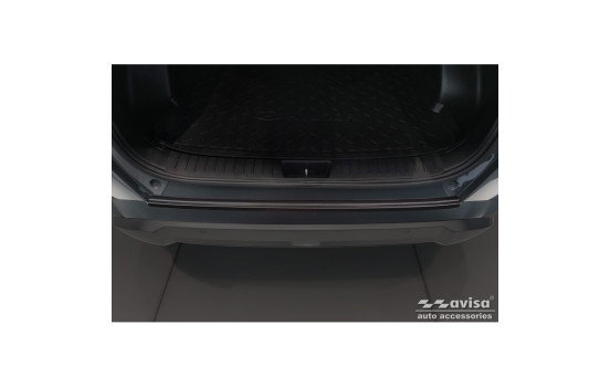 Black stainless steel rear bumper protector suitable for Hyundai Kona II (SX2) 2023-, Image 2