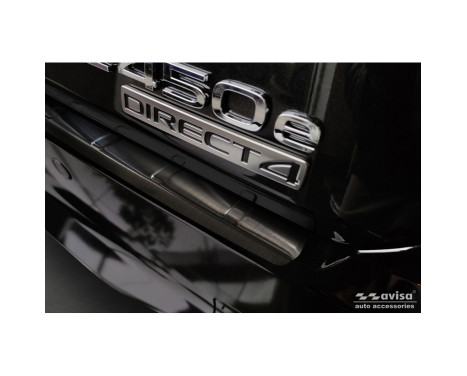 Black Stainless Steel Rear Bumper Protector suitable for Lexus RZ 2023 - 'Ribs', Image 5