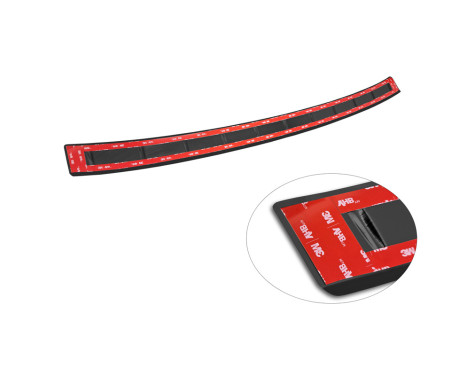 Black stainless steel rear bumper protector suitable for MG 5 SW (EV) 2022 - 'British Flag', Image 6