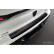 Black stainless steel rear bumper protector suitable for Peugeot 308 III HB 2021- 'Ribs'