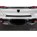 Black stainless steel rear bumper protector suitable for Peugeot 308 III HB 2021- 'Ribs', Thumbnail 2