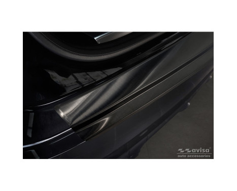 Black Stainless Steel Rear Bumper Protector suitable for Porsche Cayenne III 2017-, Image 3