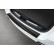 Black Stainless Steel Rear Bumper Protector suitable for Renault Laguna III Grandtour 2007-2015 'Ribs', Thumbnail 2