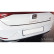Black Stainless Steel Rear Bumper Protector suitable for Seat Leon IV HB 5-door 2020-