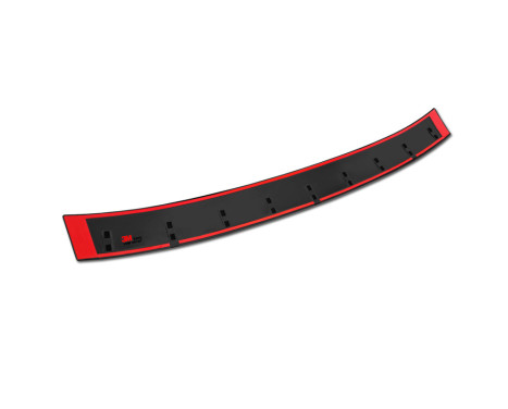 Black stainless steel rear bumper protector suitable for Skoda Karoq (NU7) Facelift incl. Sportline 2022-, Image 8